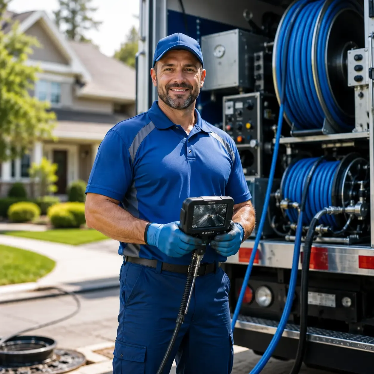 Local outdoor drain cleaning specialists in Harris, MO